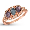 Thumbnail Image 0 of Le Vian Gray & Lavender Spinel Ring 1/3 ct tw Diamonds 14K Strawberry Gold