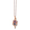Thumbnail Image 1 of Le Vian Spinel Necklace 1/3 ct tw Diamonds 14K Strawberry Gold