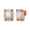 Thumbnail Image 1 of Le Vian Opal Earrings 3/4 ct tw Diamonds 14K Strawberry Gold