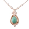 Thumbnail Image 1 of Le Vian Aquaprase Necklace Topaz & Quartz 14K Strawberry Gold