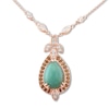 Thumbnail Image 0 of Le Vian Aquaprase Necklace Topaz & Quartz 14K Strawberry Gold