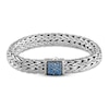 Thumbnail Image 0 of John Hardy Classic Chain Bracelet Blue Sapphire Sterling Silver 7.75"