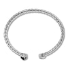 Thumbnail Image 2 of John Hardy Classic Chain Cuff Hematite Sterling Silver
