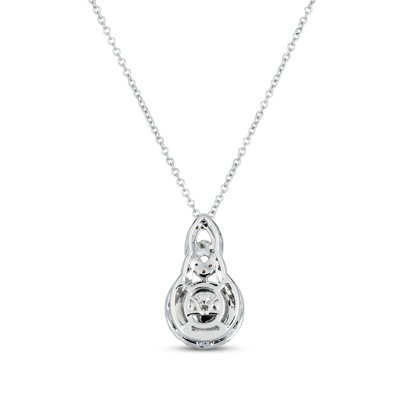 Main Image 3 of Le Vian Natural Opal Necklace 1/3 ct tw Diamonds 14K Vanilla Gold