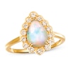 Le Vian Opal Ring 1/4 ct tw Diamonds 14K Honey Gold