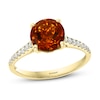 Thumbnail Image 0 of Effy Natural Citrine Ring 1/5 ct tw Diamonds 14K Yellow Gold