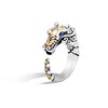 Thumbnail Image 0 of John Hardy Legends Naga Brushed Ring Blue Sapphire Sterling Silver/18K Yellow Gold