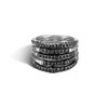Thumbnail Image 2 of John Hardy Women's Bamboo Ring Black Sapphire Sterling Silver