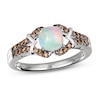 Thumbnail Image 0 of Le Vian Opal Ring 1/5 ct tw Diamonds 14K Vanilla Gold
