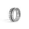 Thumbnail Image 0 of John Hardy Men's Modern Chain Ring Natural Black Sapphire/Natural Black Spinel Sterling Silver