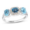 Thumbnail Image 1 of Le Vian Natural Topaz Ring 1/10 ct tw Diamonds 14K Vanilla Gold