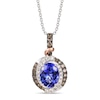 Thumbnail Image 0 of Le Vian Natural Tanzanite Necklace 1/2 ct tw Diamonds 14K White Gold