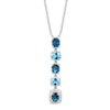 Thumbnail Image 0 of Le Vian Natural Topaz Necklace 1/10 ct tw Diamonds 14K Vanilla Gold