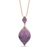 Thumbnail Image 1 of Le Vian Natural Amethyst Necklace 14K Strawberry Gold