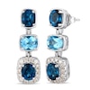 Thumbnail Image 0 of Le Vian Natural Topaz Earrings 1/4 ct tw Diamonds 14K Vanilla Gold