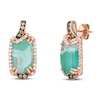 Thumbnail Image 0 of Le Vian Natural Aquaprase Earrings 1/2 ct tw Diamonds 14K Strawberry Gold