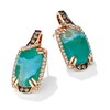 Thumbnail Image 3 of Le Vian Natural Aquaprase Earrings 1/2 ct tw Diamonds 14K Strawberry Gold