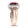 Thumbnail Image 4 of Le Vian Natural Garnet Ring 1/2 ct tw Diamonds 14K Two-Tone Gold