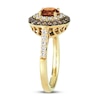 Thumbnail Image 1 of Le Vian Natural Citrine Ring 5/8 ct tw Diamonds 14K Honey Gold