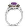 Thumbnail Image 2 of Le Vian Natural Amethyst Ring 5/8 ct tw Diamonds 14K Vanilla Gold