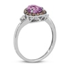 Thumbnail Image 3 of Le Vian Natural Amethyst Ring 1/4 ct tw Diamonds 14K Vanilla Gold