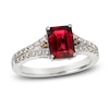 Thumbnail Image 1 of Le Vian Natural Garnet Ring 1/6 ct tw Diamonds 14K Vanilla Gold