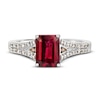 Thumbnail Image 2 of Le Vian Natural Garnet Ring 1/6 ct tw Diamonds 14K Vanilla Gold