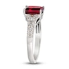 Thumbnail Image 4 of Le Vian Natural Garnet Ring 1/6 ct tw Diamonds 14K Vanilla Gold