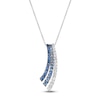 Thumbnail Image 1 of Le Vian Natural Sapphire Necklace 14K Vanilla Gold