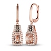 Thumbnail Image 0 of Le Vian Natural Morganite Earrings 3/8 ct tw Diamonds 14K Strawberry Gold