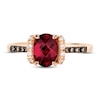 Thumbnail Image 2 of Le Vian Natural Rhodolite Garnet Ring 1/10 ct tw Diamonds 14K Strawberry Gold