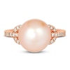 Thumbnail Image 1 of Le Vian Freshwater Cultured Pearl Ring 1/5 ct tw Diamonds 14K Strawberry Gold