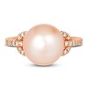 Thumbnail Image 2 of Le Vian Freshwater Cultured Pearl Ring 1/5 ct tw Diamonds 14K Strawberry Gold