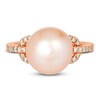 Thumbnail Image 1 of Le Vian Freshwater Cultured Pearl Ring 1/5 ct tw Diamonds 14K Strawberry Gold