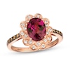 Thumbnail Image 1 of Le Vian Natural Rhodolite Garnet Ring 1/4 ct tw Diamonds 14K Strawberry Gold