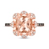 Thumbnail Image 1 of Le Vian Natural Morganite Ring 1/4 ct tw Diamonds 14K Strawberry Gold