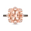 Thumbnail Image 2 of Le Vian Natural Morganite Ring 1/4 ct tw Diamonds 14K Strawberry Gold