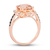 Thumbnail Image 2 of Le Vian Natural Morganite Ring 1/4 ct tw Diamonds 14K Strawberry Gold