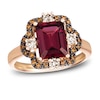 Thumbnail Image 0 of Le Vian Natural Rhodolite Garnet Ring 3/8 ct tw Diamonds 14K Strawberry Gold