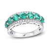 Thumbnail Image 1 of Le Vian Natural Emerald Ring 1/3 ct tw Diamonds Platinum