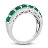 Thumbnail Image 3 of Le Vian Natural Emerald Ring 1/3 ct tw Diamonds Platinum