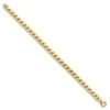 Thumbnail Image 0 of Men's Polished Curb Link Bracelet 14K Yellow Gold