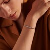 John Hardy Classic Chain Natural Moonstone Bolo Bracelet Sterling Silver, Medium-Large