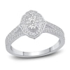 Thumbnail Image 1 of Diamond Engagement Ring 5/8 ct tw Round 14K White Gold