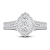 Thumbnail Image 3 of Diamond Engagement Ring 5/8 ct tw Round 14K White Gold