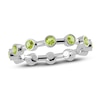 Thumbnail Image 1 of Juliette Maison Natural Peridot Ring 10K White Gold