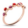 Thumbnail Image 2 of Juliette Maison Natural Ruby & Natural Rhodolite Garnet Ring 10K Rose Gold