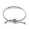 John Hardy Classic Chain Natural Pink Tourmaline Bolo Bracelet Sterling Silver, Small-Medium