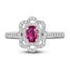 Thumbnail Image 3 of Le Vian Natural Ruby Ring 1/3 ct tw Diamonds Platinum