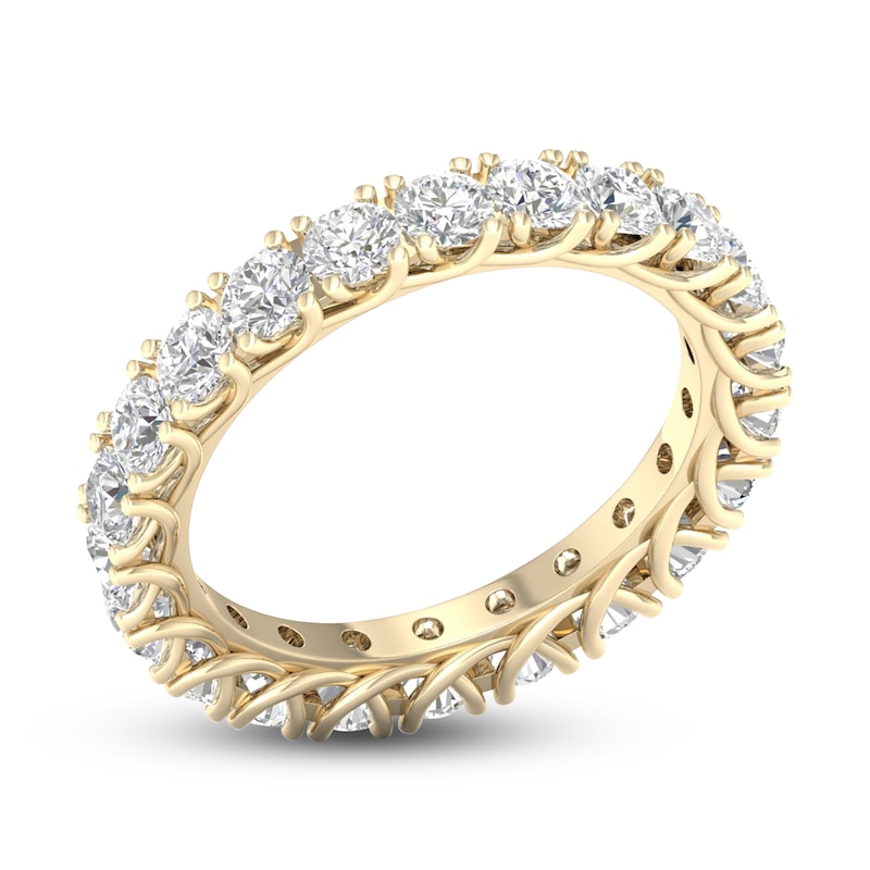 Main Image 2 of Diamond Eternity Band 2-1/2 ct tw Round 14K Yellow Gold